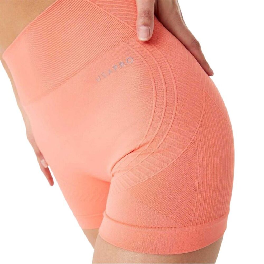USA Womens/Ladies Nylon Shorts / Coral